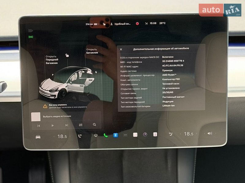 Седан Tesla Model 3 2022 в Луцьку фото 18 Седан Tesla Model 3 2022 в Луцьку