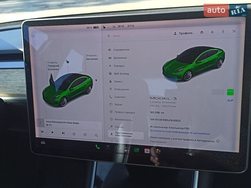 Седан Tesla Model 3 2019 в Самборі