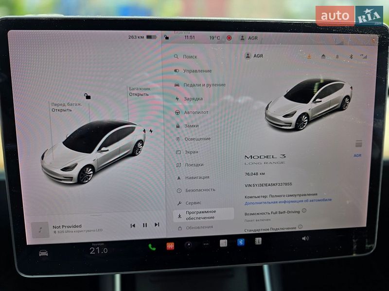 Седан Tesla Model 3 2019 в Хмельницком