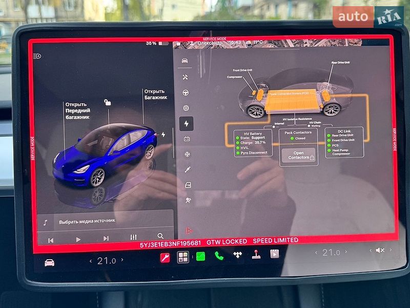 Седан Tesla Model 3 2022 в Виннице