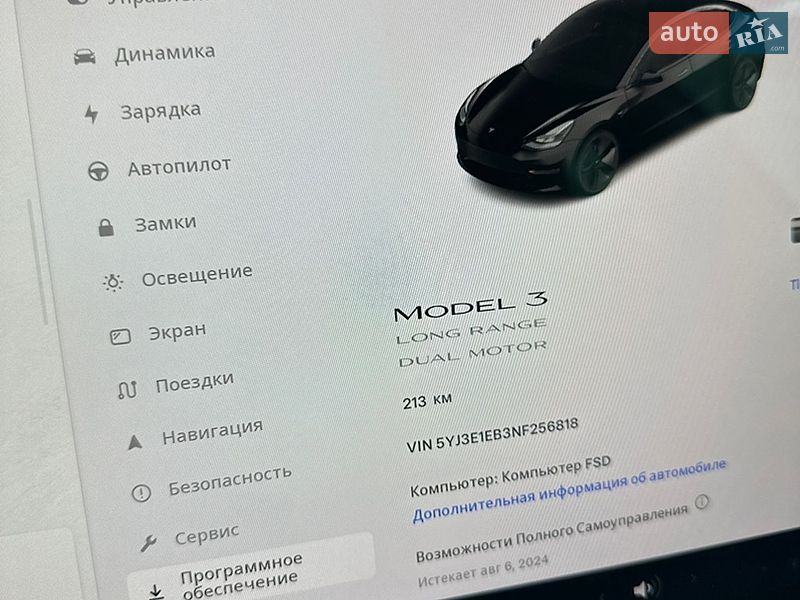 Седан Tesla Model 3 2022 в Хмельницькому