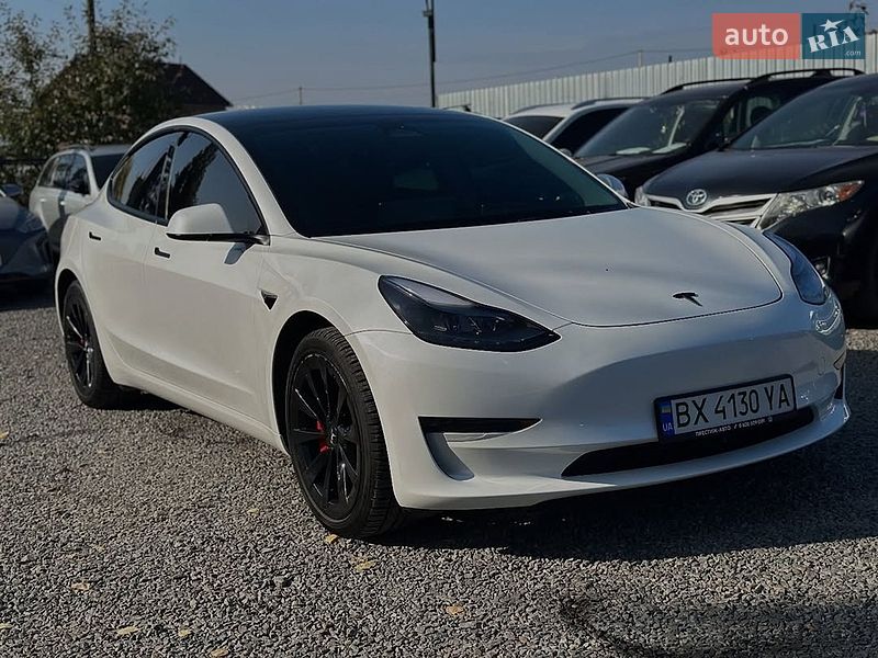 2023 Tesla Model 3, VIN 5YJ3E1EB1PF653530:plate — фото 1 (autoria)