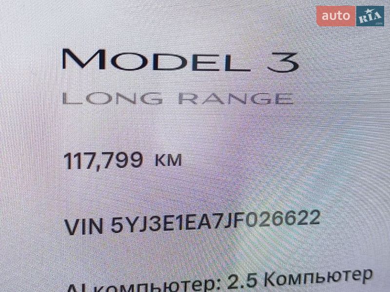Седан Tesla Model 3 2018 в Хмельницком
