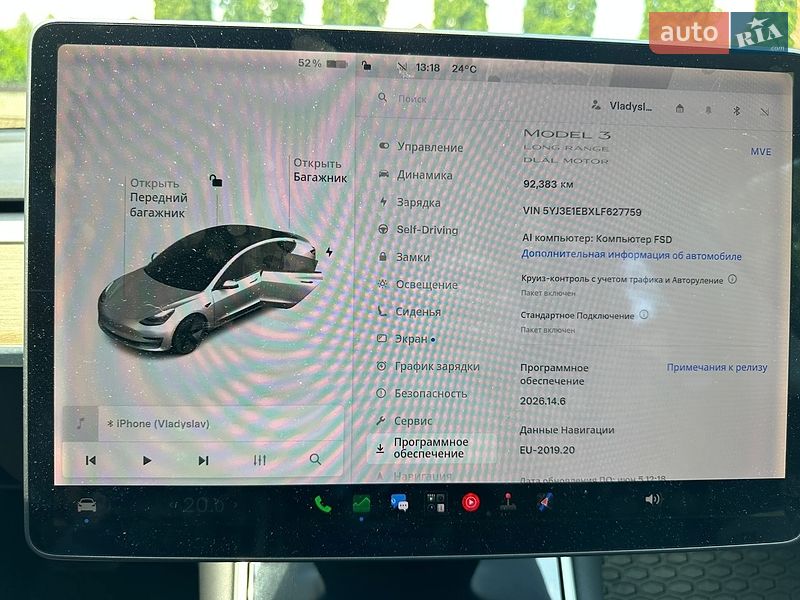 Седан Tesla Model 3 2019 в Киеве