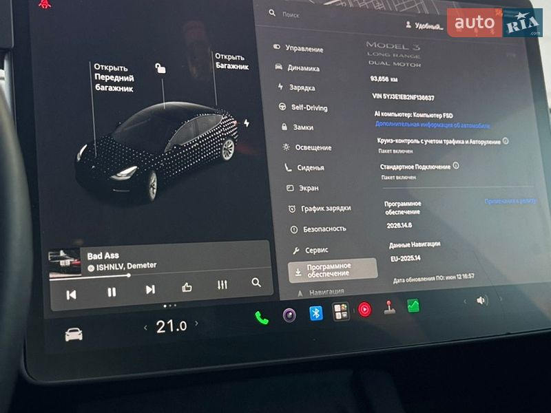 Седан Tesla Model 3 2021 в Николаеве