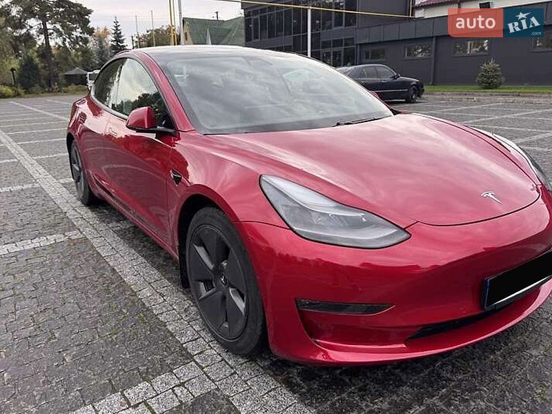 2021 Tesla Model 3, VIN 5YJ3E1EB3MF979082:plate — фото 1 (autoria)