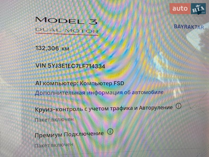 Седан Tesla Model 3 2020 в Одессе