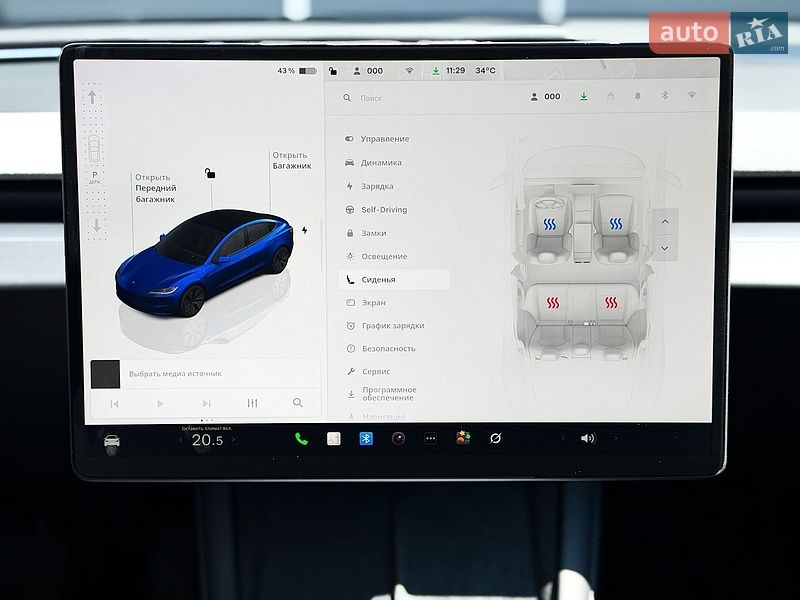 Седан Tesla Model 3 2024 в Киеве