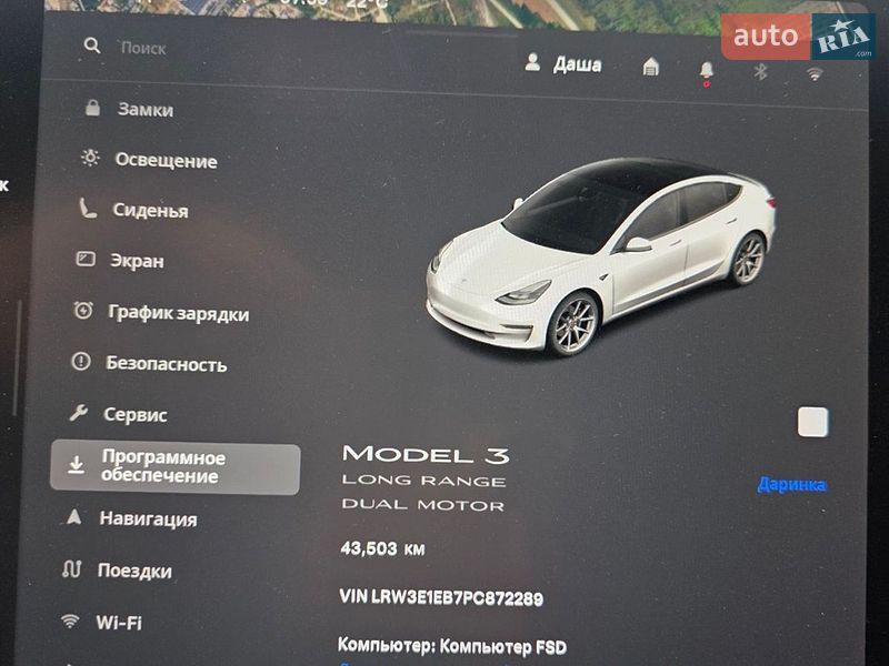Седан Tesla Model 3 2023 в Івано-Франківську