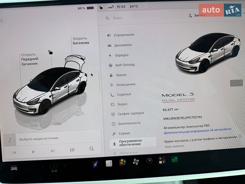 Седан Tesla Model 3 2023 в Хусте фото 18 Седан Tesla Model 3 2023 в Хусте