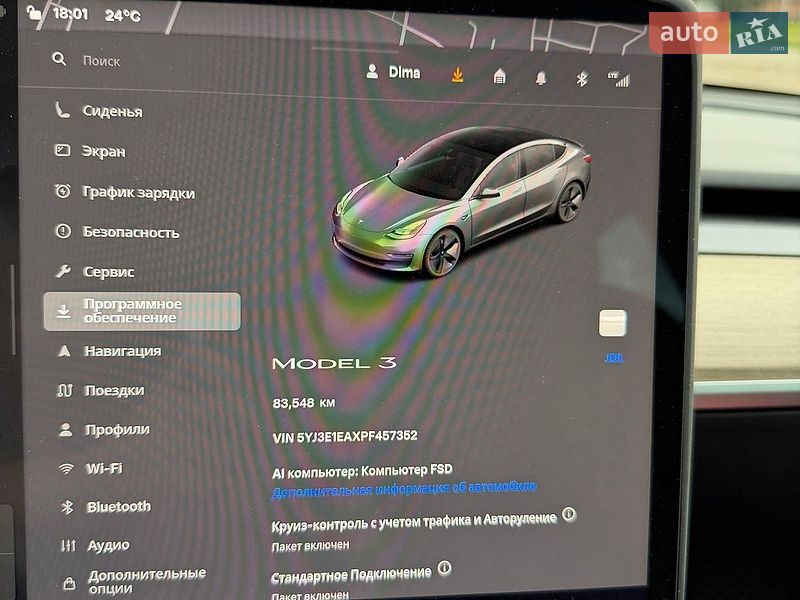 Седан Tesla Model 3 2022 в Харкові