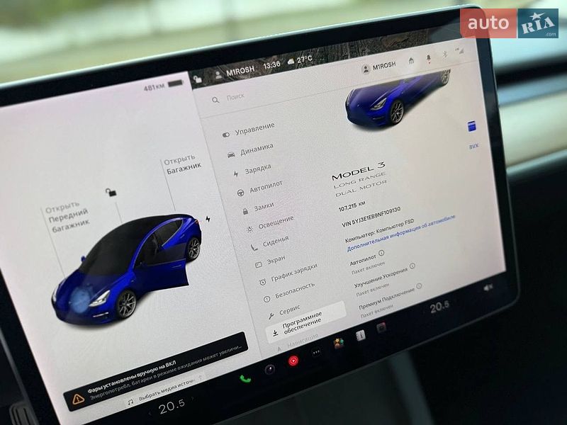 Седан Tesla Model 3 2021 в Кривом Роге