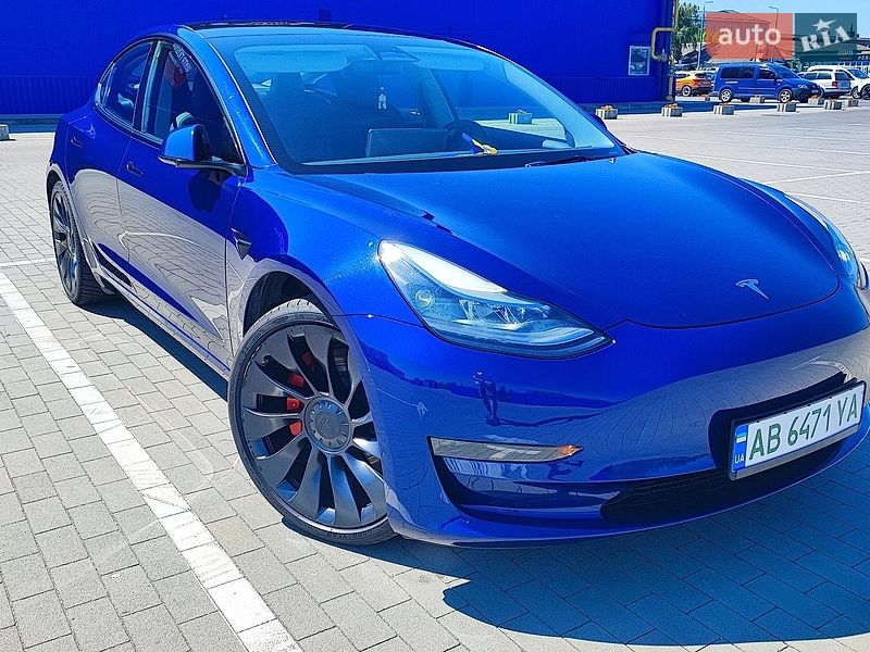 AUTO.RIA – Продажа Tesla Model 3 Performance 80.5kWh AWD бу