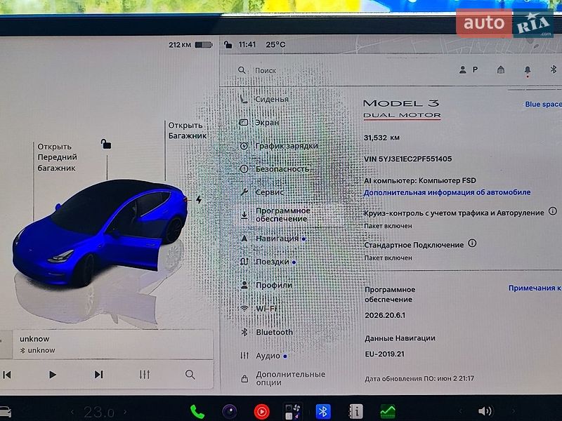 Седан Tesla Model 3 2023 в Виннице фото 23 Седан Tesla Model 3 2023 в Виннице