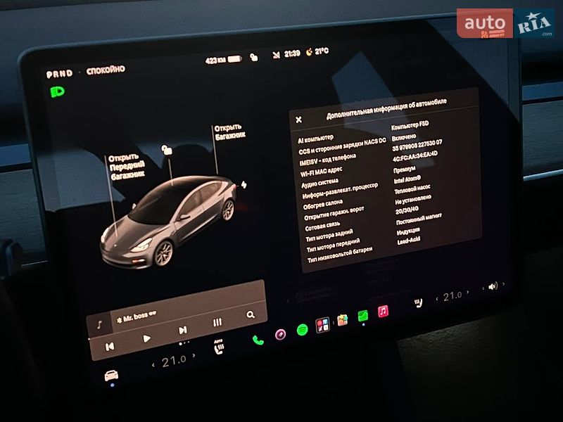 Седан Tesla Model 3 2021 в Днепре фото 39 Седан Tesla Model 3 2021 в Днепре