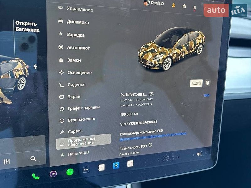 Седан Tesla Model 3 2020 в Виннице