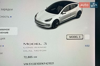 Седан Tesla Model 3 2019 в Ужгороде