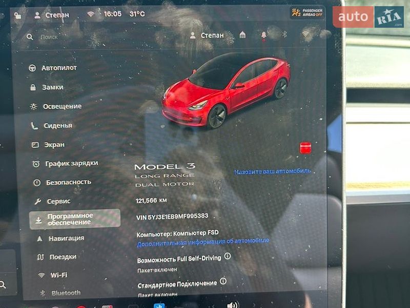 Седан Tesla Model 3 2021 в Львові
