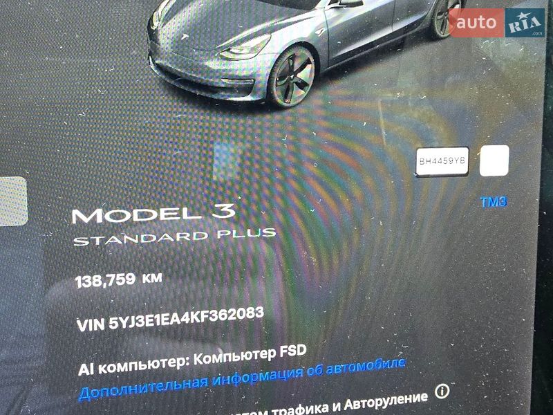 Седан Tesla Model 3 2019 в Одесі