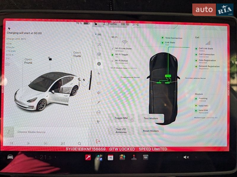 Седан Tesla Model 3 2022 в Киеве