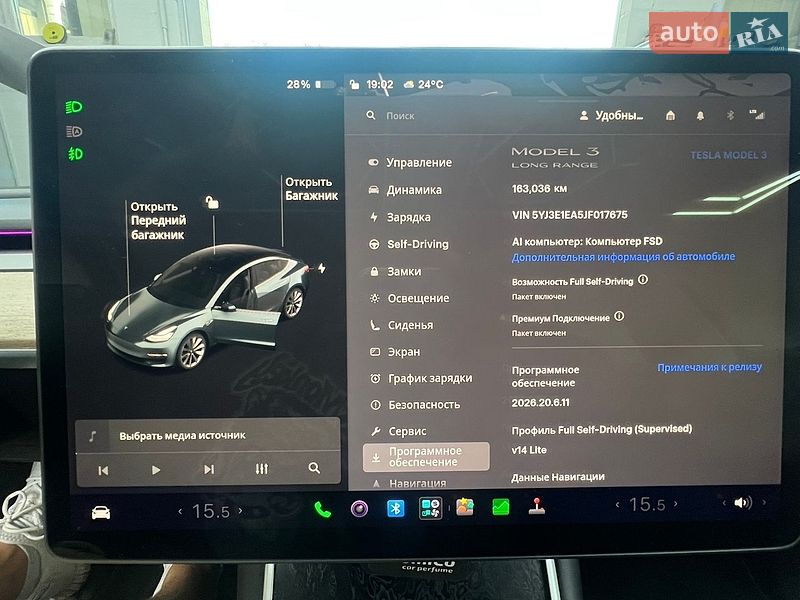 Седан Tesla Model 3 2018 в Кременчуге