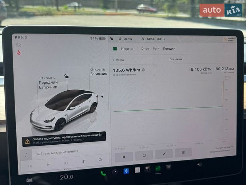 Седан Tesla Model 3 2023 в Запоріжжі