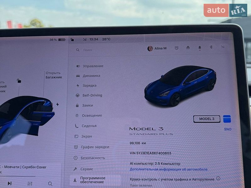 Седан Tesla Model 3 2019 в Білій Церкві