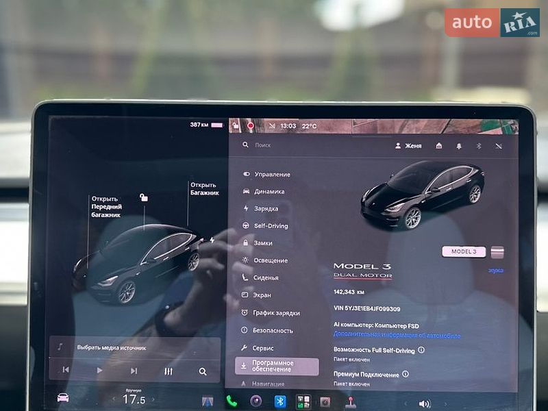 Седан Tesla Model 3 2018 в Києві