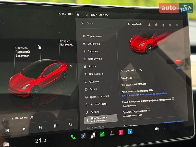 Седан Tesla Model 3 2023 в Киеве