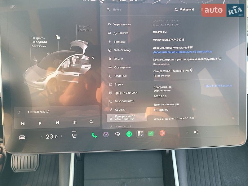 Седан Tesla Model 3 2019 в Киеве