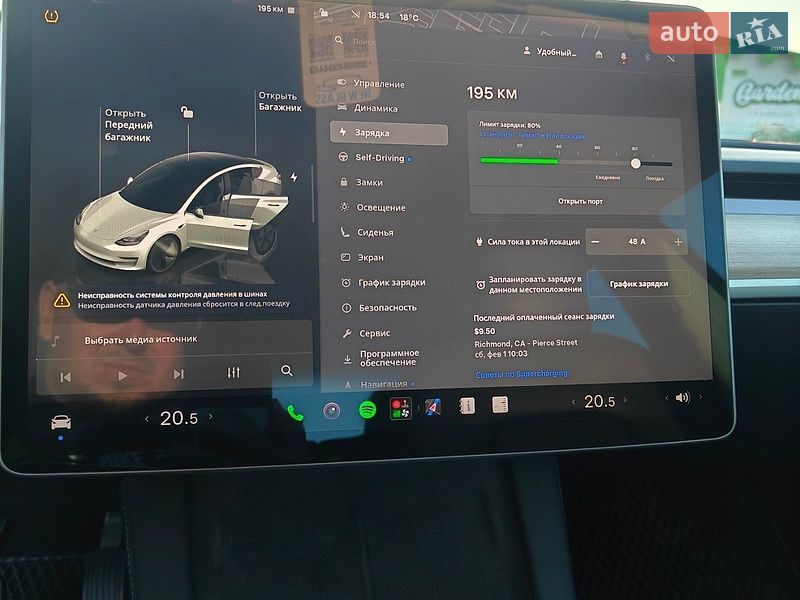 Седан Tesla Model 3 2022 в Вараше
