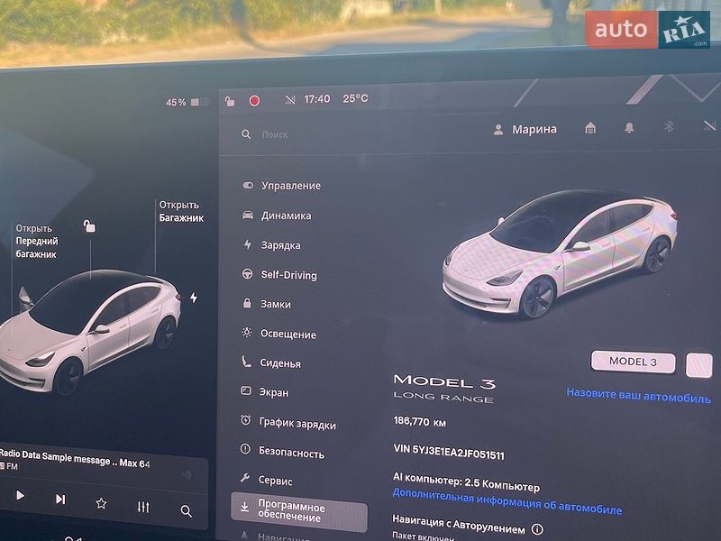 Седан Tesla Model 3 2018 в Полтаві фото 15 Седан Tesla Model 3 2018 в Полтаві