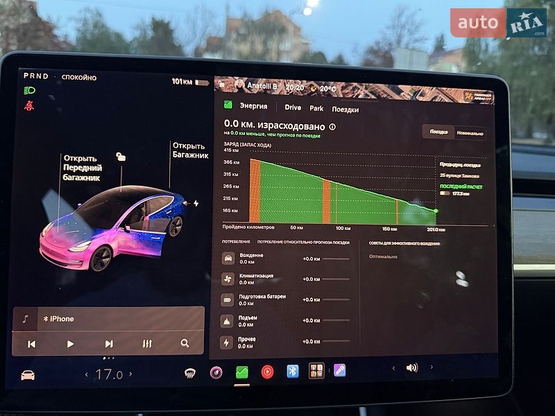 Седан Tesla Model 3 2018 в Ровно