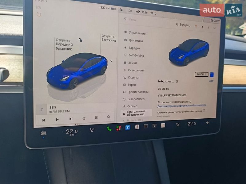 Седан Tesla Model 3 2022 в Луцке фото 26 Седан Tesla Model 3 2022 в Луцке