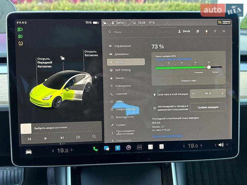 Седан Tesla Model 3 2018 в Києві