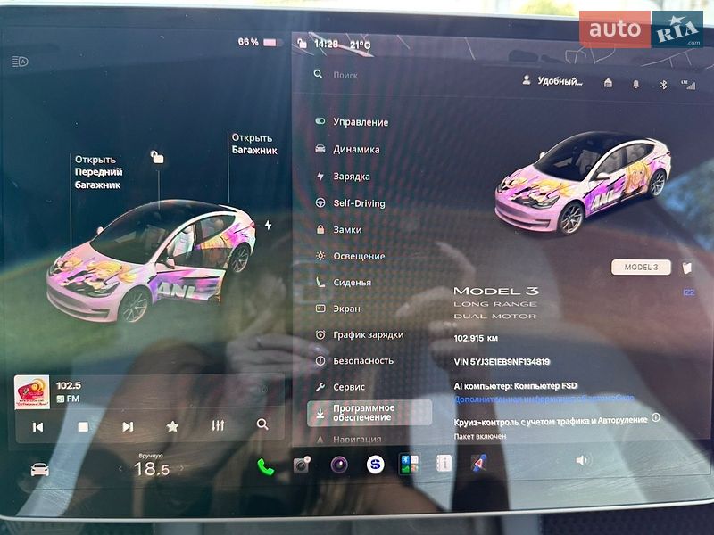 Седан Tesla Model 3 2021 в Киеве