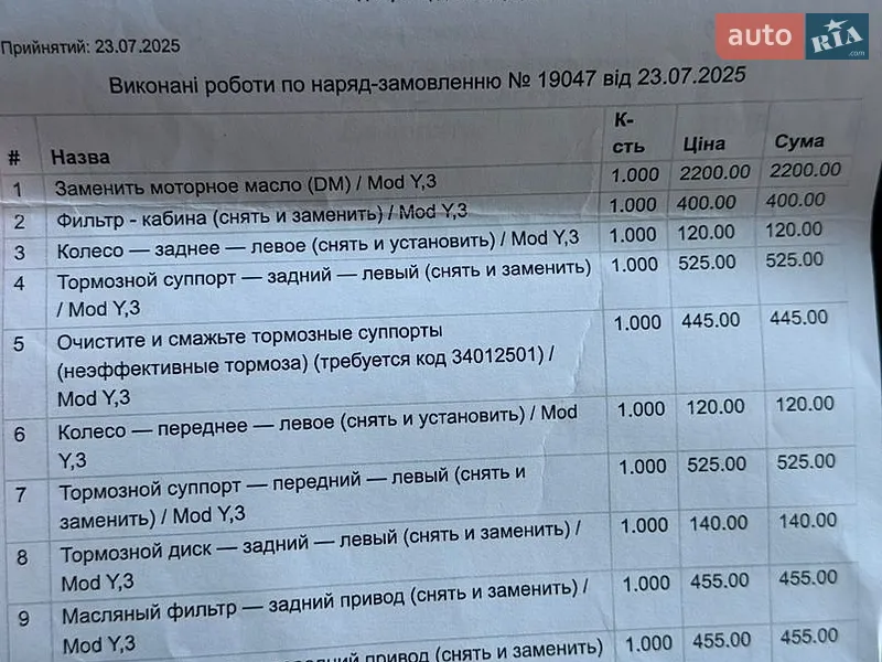 Седан Tesla Model 3 2018 в Киеве документ