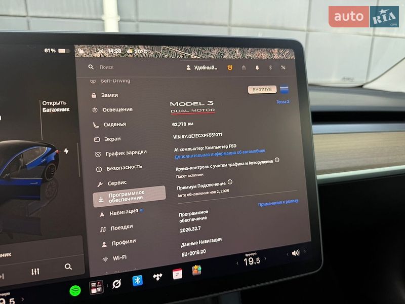 Седан Tesla Model 3 2023 в Одессе