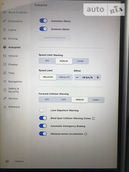 Седан Tesla Model S 2018 в Одесі