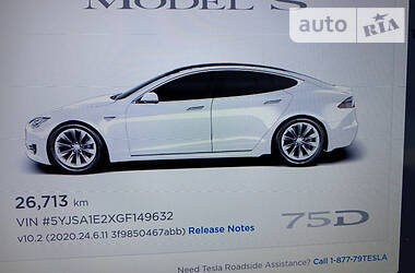 Хетчбек Tesla Model S 2016 в 