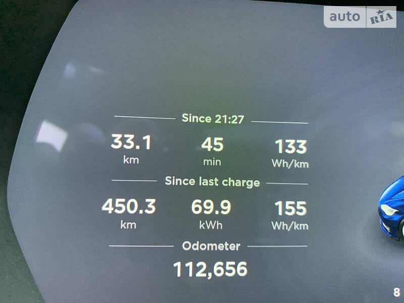 Седан Tesla Model S 2015 в Києві
