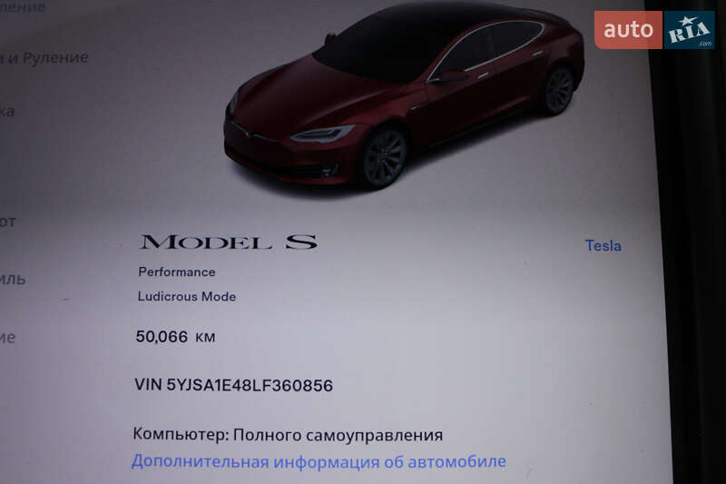 Хетчбек Tesla Model S 2019 в Києві