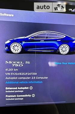 Ліфтбек Tesla Model S 2018 в Львові