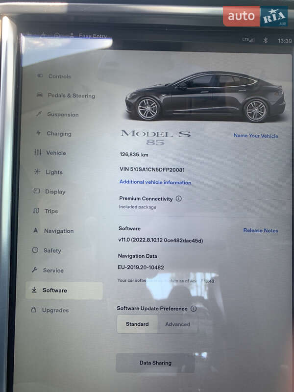 Ліфтбек Tesla Model S 2013 в Києві фото 16 Ліфтбек Tesla Model S 2013 в Києві