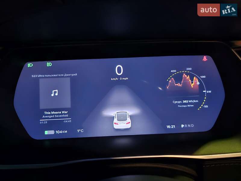 Лифтбек Tesla Model S 2014 в Запорожье