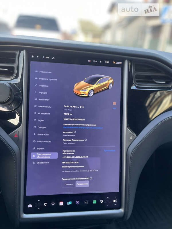 Ліфтбек Tesla Model S 2019 в Стрию