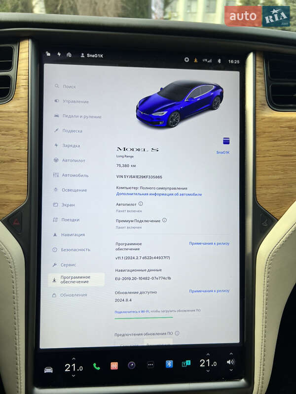 Лифтбек Tesla Model S 2019 в Киеве