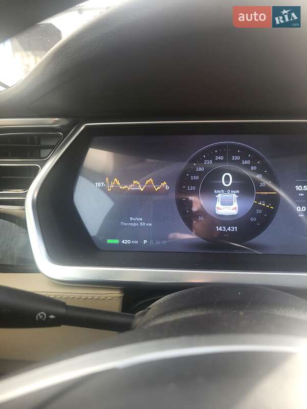 Лифтбек Tesla Model S 2013 в Львове