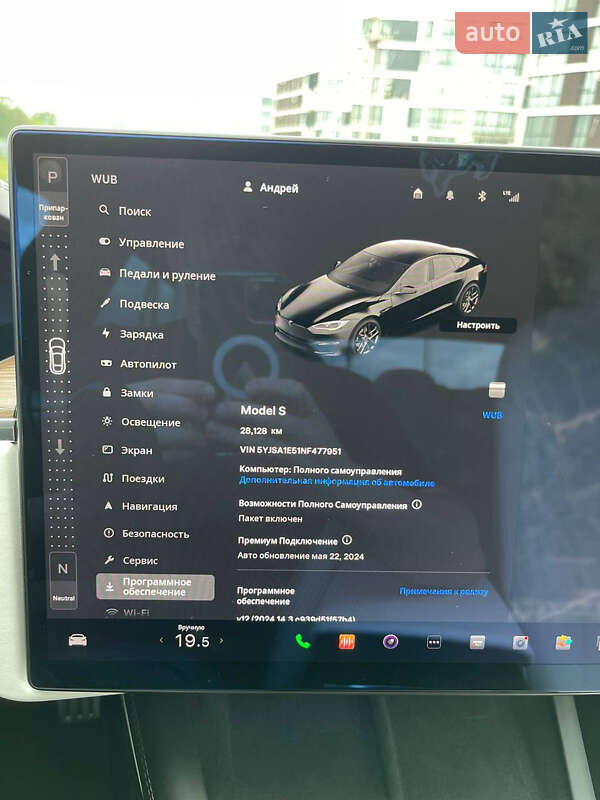 Лифтбек Tesla Model S 2022 в Львове