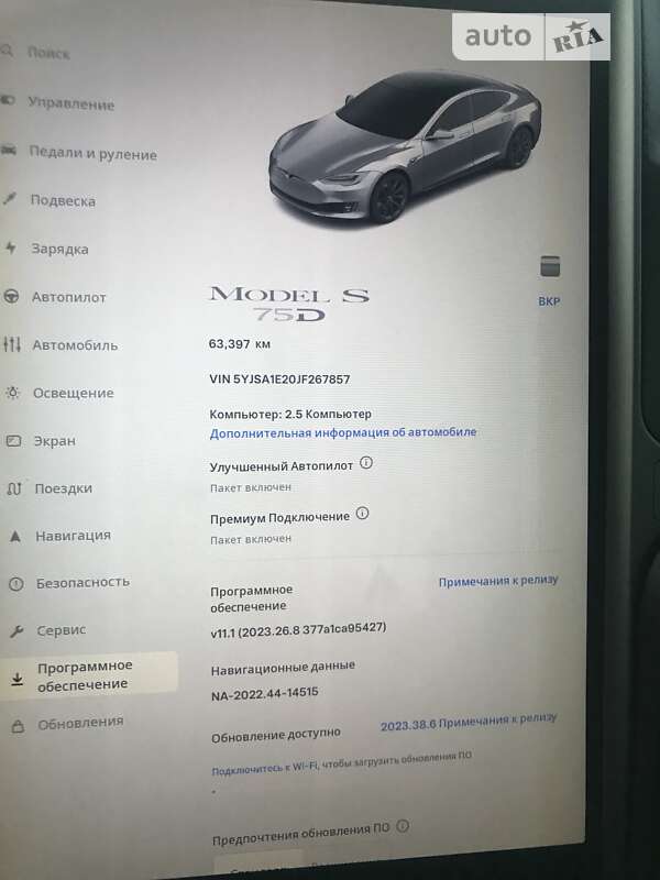 Ліфтбек Tesla Model S 2018 в Луцьку фото 13 Ліфтбек Tesla Model S 2018 в Луцьку